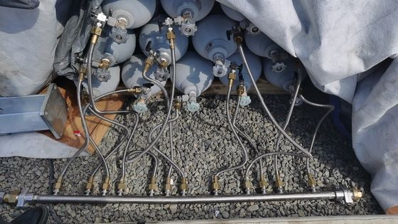 Multi Channel SF6 Accessories Gas Nh3 Converter Adapter DN40